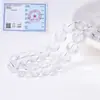 Cristal Blanco Natural Cuentas Sueltas DIY Semiacabado Redondas Pulsera Accesorios de Joyería Cuentas Espaciadoras Accesorios Fabricante Mayorista