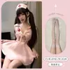 Lencería sexy, juego de rol de enfermera sexy, uniforme sin espalda, seductor y atractivo, conjunto de pijama sin extracción