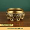 Fábrica atacado bronze cornucópia decoração, cobre cornucópia lótus base cornucópia decoração casa
