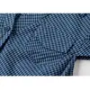 Precio Real de IA #Azul Camisa de Cuadros de Manga Corta para Mujer Primavera 2026 Camisa Ajustada Favorecedora Prenda Exterior Corta Cropped Top Ceñido a la Cintura