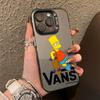 Funda Protectora Simpson 17Air 17Pro Adecuada para Apple 17 17Promax 16Pro 16Promax 16