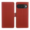 Capa de Couro Flip para Google Pixel 10/9 Pro/8a, Capa de Celular Anti-Queda de Couro com Sensação de Pele para Negócios