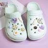 Zapatos con agujeros transfronterizos, nuevos, hechos a mano, con flores, de aleación de resina, accesorios para zapatos con agujeros, cadena de perlas para vampiro, joyería