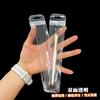 Fabricantes Chengxing saco plástico transparente auto-vedante saco de embalagem de jóias brincos saco de vedação nail art pequenas jóias Yin e Yang osso saco