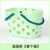 Cesta de baño de amor portátil de plástico para baño cesta de almacenamiento para lavar cesta de baño con forma de corazón hueca cesta de almacenamiento