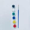Pintura DIY Infantil Grafite Pigmento Acrílico Boneca de Gesso Pipa 2ml12 Cores 6 potes de Pigmento Acrílico Conjunto