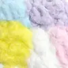Polvo aglutinado exprimible en bolsa de pata de gato simulación de silicona felpa colorida materiales de manualidades DIY al por mayor alivio del estrés DIY