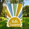 Amazon Comercio Exterior Explosiones Bandera de Jardín Serie Océano Bandera de Jardín AliExpress Verano Bandera de Impresión Personalización