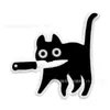 Charms y Accesorios para Zapatos de Gato Negro con Acabado de Alta Gama, Hebillas para Zapatos Carroch, Comercio Electrónico Transfronterizo al por Mayor