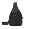 2026 Nova Mochila Feminina de Tecido Oxford Multifuncional Bolsa de Peito Fashion Leve Bolsa Transversal Casual para Viagem
