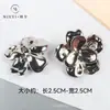 Botones Irregulares de Metal de Alta Gama, Botones de Metal, Ropa de Abrigo, Abrigos de Lana, Cárdigans, Botones para Suéteres, Botones para Sacos