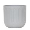Criativo simples Mini melamina pequeno vaso de flor escritório Desktop decorativo redondo vaso de flores de porcelana carnudo simulação de flor pote
