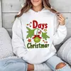 Sudadera con capucha transfronteriza temática navideña Daysofchristmas es adecuada para Temuwish Amazon