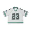 Camiseta con Estampado 3D Boxy de Ropa para Hombre Transfronteriza 2026 Nuevo Producto de Verano Retro Americano Deportivo de Malla Transpirable de Manga Corta para Hombres y Mujeres
