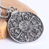 Joyería Haiteng acero titanio estilo chino para hombre acero inoxidable grande amuleto misterioso Tibetano colgante fabricantes lote directo