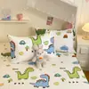 Fundas de almohada de algodón puro, un par de fundas de almohada 100% algodón para dormitorios de estudiantes, funda interior para núcleo de almohada infantil individual 48X74 cm