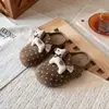 Decoração de Boneca Little Pony Fofa Faixa de Cabeça Chinelos Slip-ons Casuais Estilo Birkenstock Versátil Sapatos Loafer para Preguiçosos para Meninas