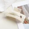 Nuevos pasadores de garra color gelatina para cabello grueso, accesorios para el cabello elegantes y exquisitos para recogidos en la parte posterior de la cabeza, pinzas de tiburón