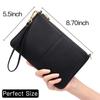 Clutch para Mujer 2025 Nuevo Europeo y Americano Simple Casual Bolso de Hombro Cruzado de Pu Bolso para Teléfono Móvil Listo para Dropshipping