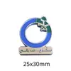 Emblema Nacional da Arábia Saudita Insígnia Adesivo de Telefone Padrão Palmeira Faca Curva Insígnia de Metal Presente Comemorativo Fonte de Fábrica Transfronteiriça