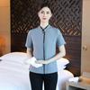 Limpieza Ropa de Trabajo Manga Corta Uniforme Tía Habitación de Hotel Propiedad Limpieza Hospital Traje Verano