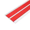 Tiras Antideslizantes para Escaleras de Aleación de Aluminio Tiras Planas para Peldaños de Jardín de Infancia Protectores de Esquina para Peldaños Planos Recubrimiento de Bordes Metálicos