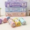 Sello de Mano Sensible a la Luz de Dibujos Animados Sello de Resorte Labu Sello de Manual de Niños Sanrio Guardería Niños Pequeño Dudu Sello de Manual