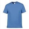 Camisa de algodón de manga corta con cuello redondo hecha a medida, camisa cultural de comercio exterior, código europeo de publicidad, procesamiento de camisetas con logotipo impreso, monos de camiseta
