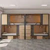 Litera para Estudiantes, Cama Moderna para Dormitorio de Personal, Litera Alta y Baja, Cama para Apartamento Juvenil, Cama Sencilla para Hotel de E-Sports