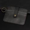 Mini Cartão Pequeno Bolsa Multi-Cartão Anti-Magnético Roubo Escova Carteira de Motorista Leve Horizontal Titular do Cartão Masculino Capa Protetora de Cartão de Ônibus