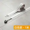 Fijador de cables, canaleta para cables, montado en superficie en el suelo, anti-pisotones, decorativo, embellecedor, invisible, canaleta flexible para cables, herramienta de gestión de cables