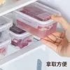 Contenedores de almacenamiento de alimentos para refrigerador, recipientes para especias, recipientes sellados de grado alimenticio, aptos para microondas, adecuados para congelar carne fresca y organizar la preparación de comidas