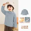 Camiseta Base de Felpa Kaka Panda para Niños Ropa de Invierno Infantil Tops de Invierno para Niñas Camiseta de Manga Larga para Bebé Moderna