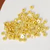 Accesorios de cobre chapados en oro de 14k, cuentas tipo píldora lisas de corte recto, espaciadores, separadores, accesorios para pulseras, collares y joyería DIY