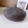 Boina de alta gama recomendada 100% lana australiana versión ligera para niños otoño e invierno gorra de pintor gorra de azafata gorra de hongo