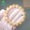 Pulsera de Garra de Gato de Raíz de Bodhi Finamente Tallada Envuelta Alrededor del Dedo, Disco Suave Jugando Cuentas Budistas para Hombres y Mujeres Pulsera de una Sola Vuelta al Por Mayor