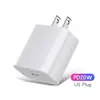 Carregador de Celular Padrão Americano PD20W Adequado para Apple iPhone Cabeça de Carregamento Rápido Padrão Americano Carregador de Fábrica