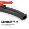 Pinzas de soldadura mango de soldadura mango de doblado de goma mango de doblado forjado integrado de cobre puro resistente a altas temperaturas pinzas de soldadura no calientes 800A