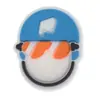 Nuevos parches de PVC adhesivo suave de dibujos animados para deportes extremos de paracaidismo para ropa, fundas de auriculares, artículos de merchandising cultural y creativo, accesorios DIY