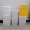 Ventas Directas de Fábrica Cubo de Brotes de Bambú de 20L Cubo de Empaque de Bambú Encurtido de 25L Cubo Químico Cubo de Plástico para Alimentos con Tapa de Rosca y Sello
