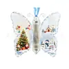 Ornamentos de Presente em Dinheiro Borboleta de Novo Produto Transfronteiriço Tubo de Borboleta de Natal Presente em Dinheiro