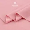 Tecido Compacto de Veludo Australiano de Lado Único, Tecido Fleece de Poliéster-Viscose, Tecido Salam Thermal Seamless para Roupa Íntima Térmica