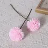 Flor Artificial Crisântemo único Crisântemo ping-pong Dente-de-leão Flor Falsa Casamento Decoração de Casamento Flor Casa Arranjo de flores em estoque atacado