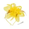 Fábrica de Origen de Nuevos Accesorios Halloween Flor de Plumas Accesorios para el Cabello Flor para la Cabeza Venta al por Mayor Diadema de Halloween Hebilla para la Cabeza de Mujer