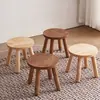 Bancos Pequeños de Madera Maciza, Sillas de Comedor Apilables, Sillas de Mesa de Comedor, Bancos Pequeños, Mesa de Comedor, Asientos para Sala de Estar del Hogar, Bancos, Taburetes, Taburetes Bajos
