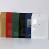 Sobre Se Puede Sellar Pulgada por Pulgada 78A5 para Guardar Mascarillas 2 Bolsas de Documentos de Papel Kraft 3 pulgadas Película Transparente A46 Banco