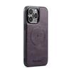 Adecuado para Iphone14 Patrón de Cuero Funda Magnética para Teléfono Apple 13 Patrón Retro 12Pro Cubierta Protectora Anticaídas Todo Incluido Se