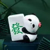Hucha Flor de Panda Cerámica Decoración del Hogar Almacenamiento Creativo Nuevo Regalo para el Hogar Adorno para la Sala de Estar Manualidades