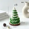 Velas Criativas Personalizadas em Formato de Árvore de Natal, Velas Perfumadas, Decorações de Atmosfera Natalina, Presentes de Feriado, Rena, Gnomo
