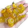 Joyería de Hebilla Pequeña de Calcedonia Ágata 12mm Hebilla de Jade Accesorios Hechos a Mano para DIY Accesorios Colgantes en Stock Colgante al por Mayor